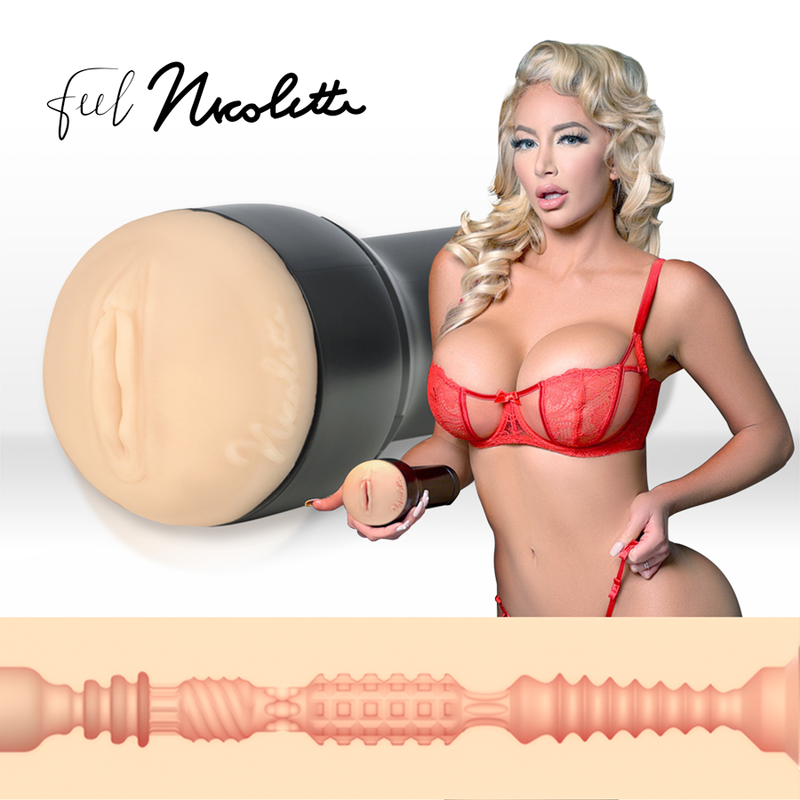 Kiiroo Keon + Feel Nicolette Shea Stroker + Aqua Quality Lubricant 50 Ml