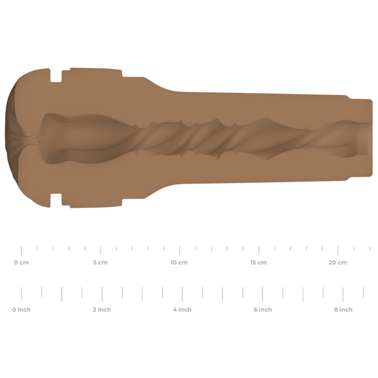 Kiiroo Feel Stroker Generic Butt Masturbator - Mid Brown