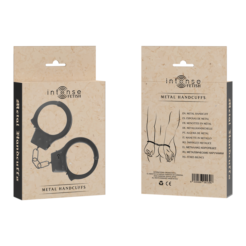 Intense Fetish Intense - Fetish Metal Handcuffs