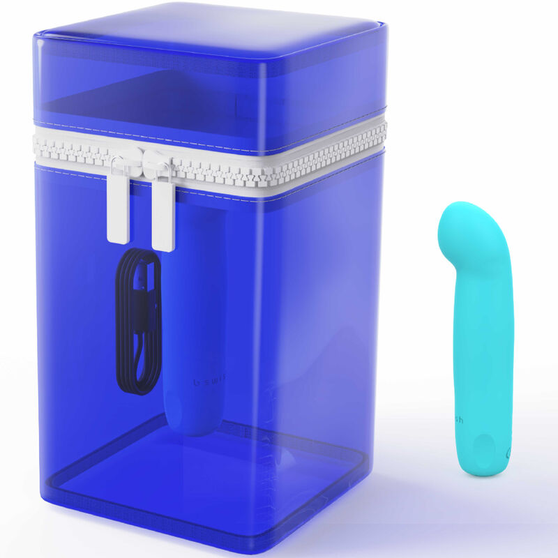 B Swish Bcute Curve Infinite Classic Limited Edition Blue Silicone Rechargeable Vibrator