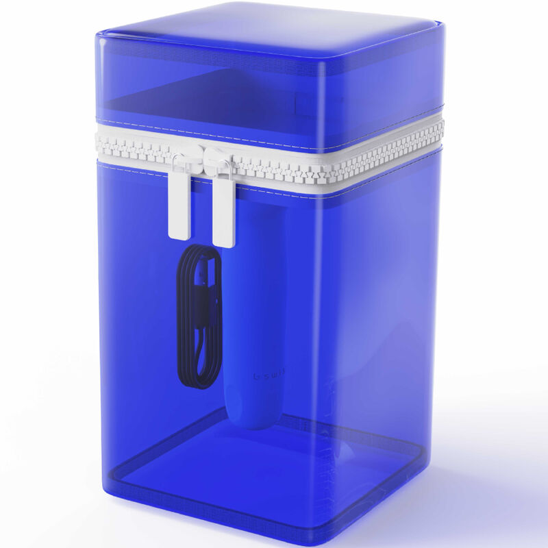 B Swish Bcute Curve Infinite Classic Limited Edition Blue Silicone Rechargeable Vibrator