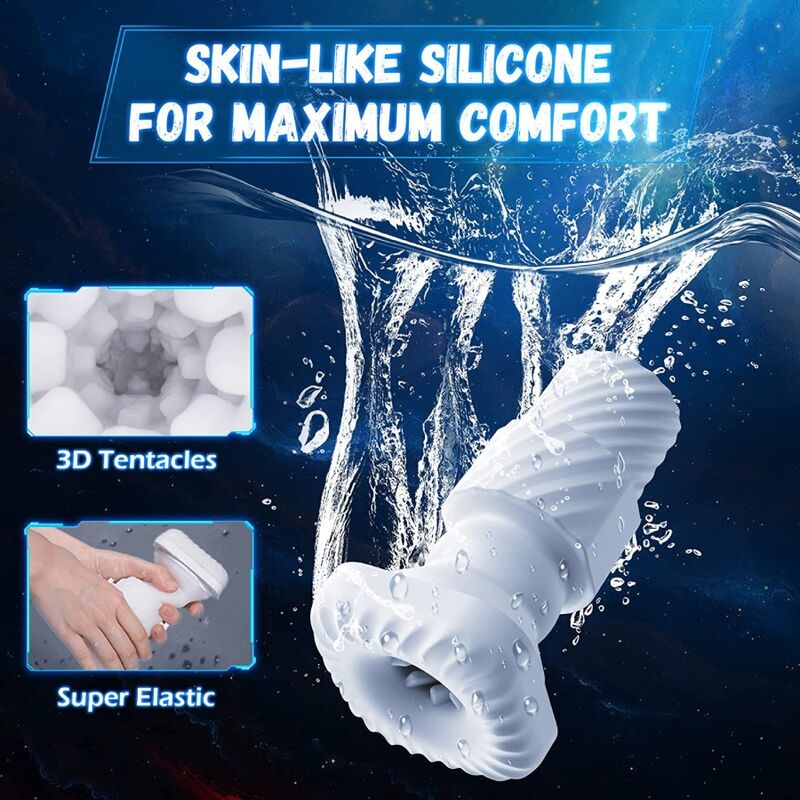 Baile For Him Game Cup - Thrusting Vibration Masturbator With Heating Function And Mobile Support - Black