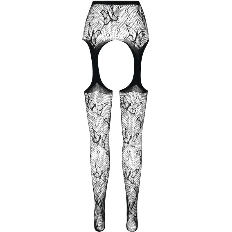 Passion Woman Garter & Stock Passion - Eco Collection Bodystocking Eco S001 Red