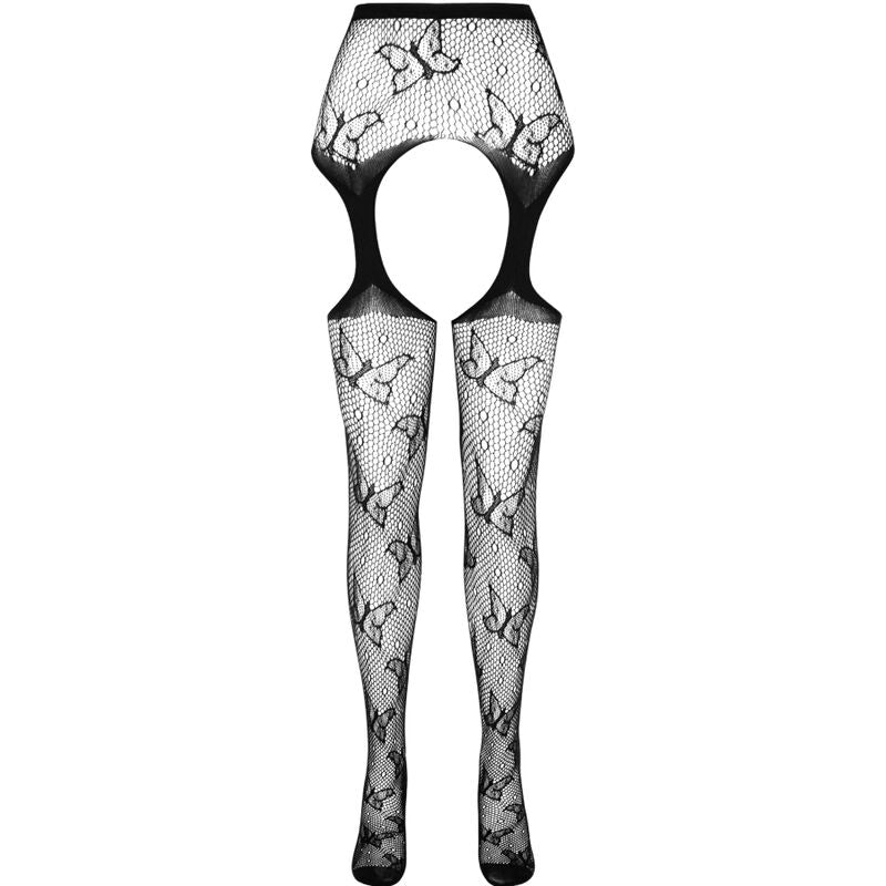 Passion Woman Garter & Stock Passion - Eco Collection Bodystocking Eco S001 Red