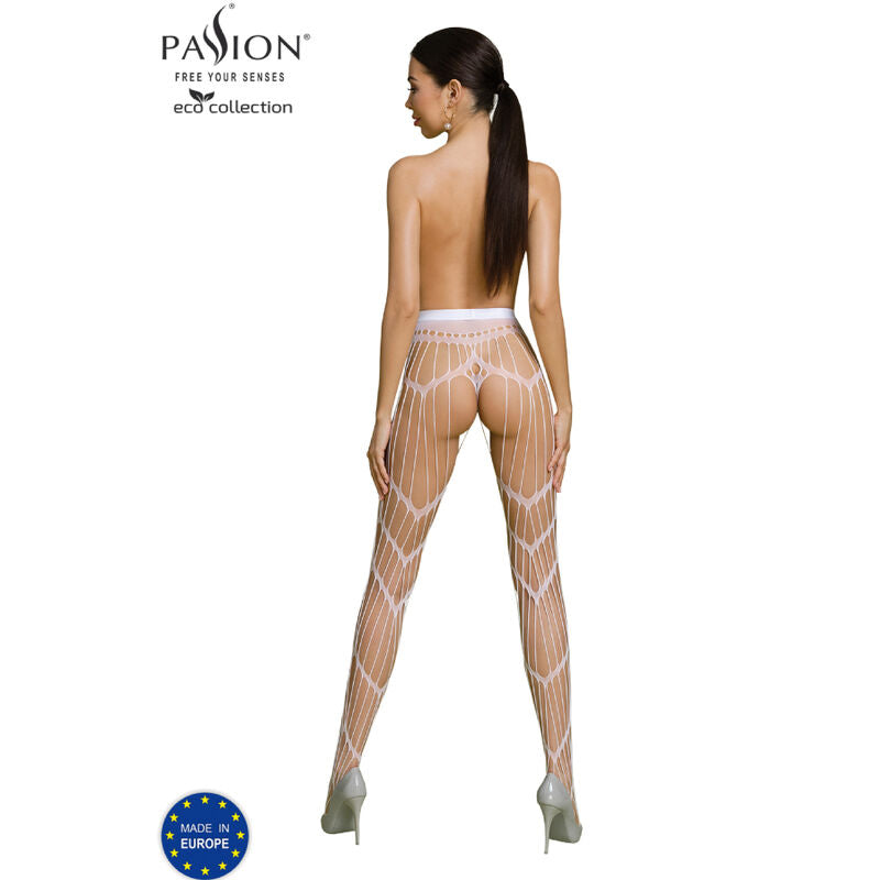 Passion Woman Garter & Stock Passion - Eco Collection Bodystocking Eco S006 Red