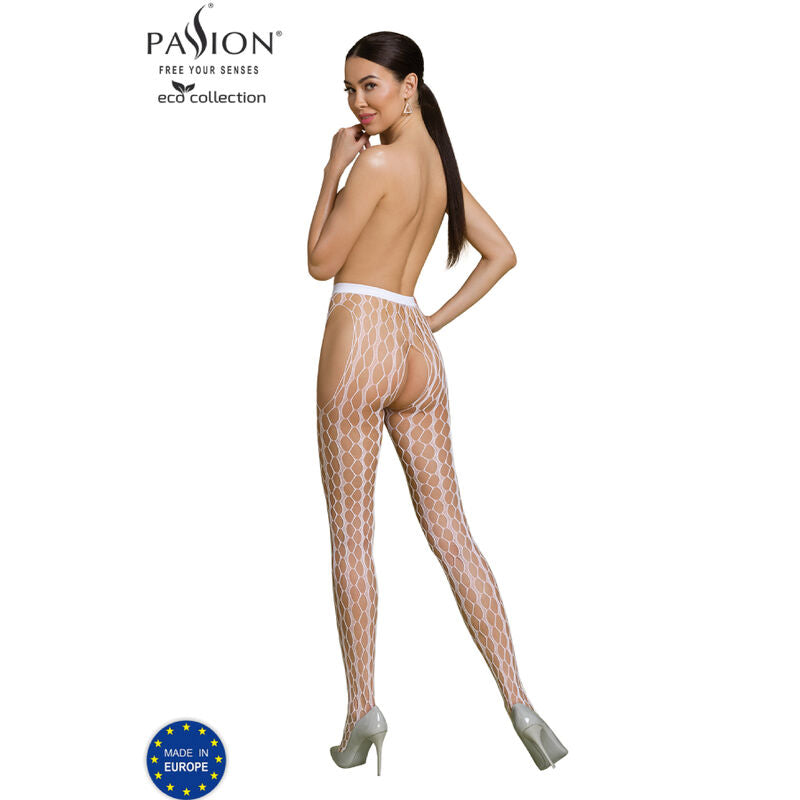 Passion Woman Garter & Stock Passion - Eco Collection Bodystocking Eco S007 Negro