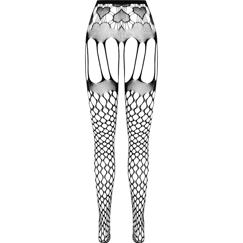 Passion Woman Garter & Stock Passion - Eco Collection Bodystocking Eco S009 Red