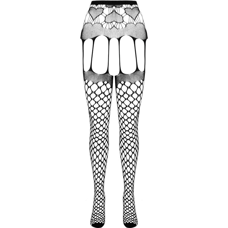 Passion Woman Garter & Stock Passion - Eco Collection Bodystocking Eco S009 Red