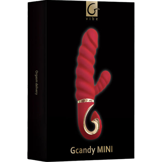 G-Vibe Gcandy Mini Red Silicone Vibrator
