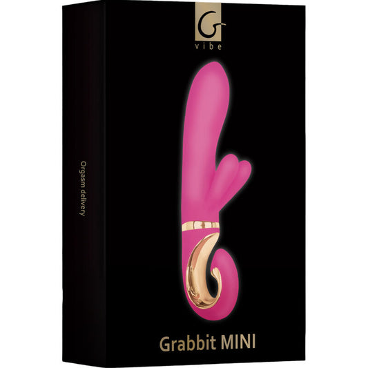 G-Vibe Grabbit Mini Pink Silicone Vibrator