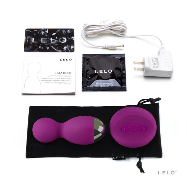 Lelo Badge Hula Balls Purple