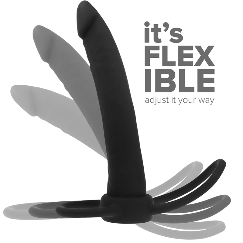 Mythology Fantasy Dildo Mythology - Cobi Onyx Anal Dildo With Cock And Testicle Ring 13 Silicone Cm
