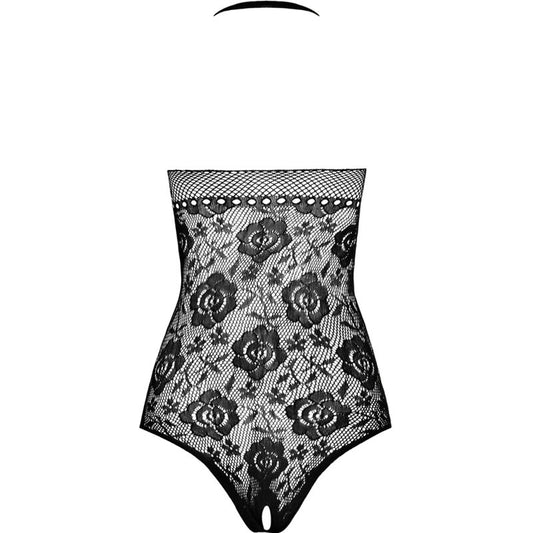 Passion Woman Bodystockings Passion - Bs094 Bodystocking Negro Talla Unica