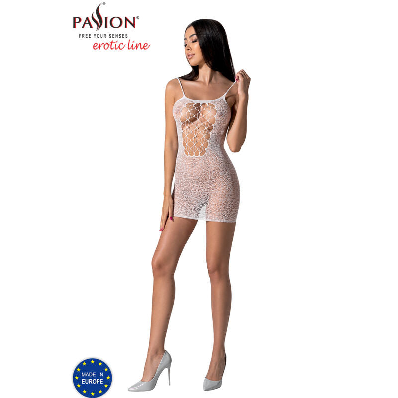 Passion Woman Bodystockings Passion - Bs096 Bodystocking Negro Talla Unica