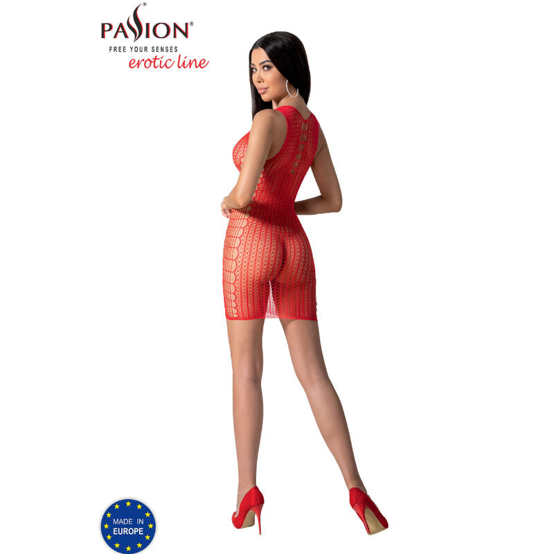 Passion Woman Bodystockings Passion - Bs097 Bodystocking Negro Talla Unica