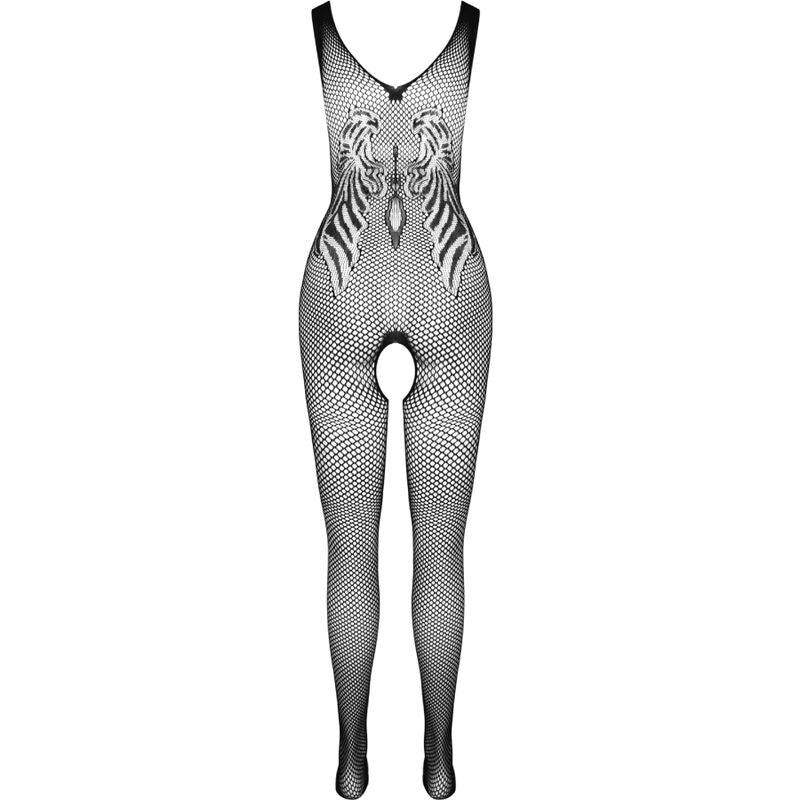 Passion Woman Bodystockings Passion - Bs098 Bodystocking Negro Talla Unica