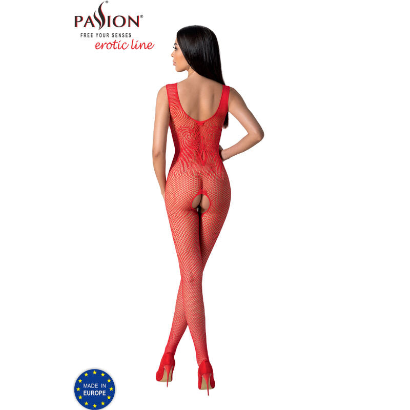 Passion Woman Bodystockings Passion - Bs098 Bodystocking Negro Talla Unica