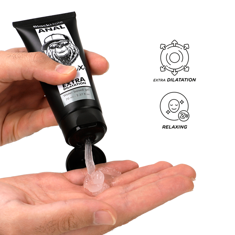 Black Hole Water Base Gel Anal Dilation 70 Ml