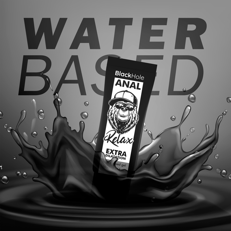 Black Hole Water Base Gel Anal Dilation 70 Ml