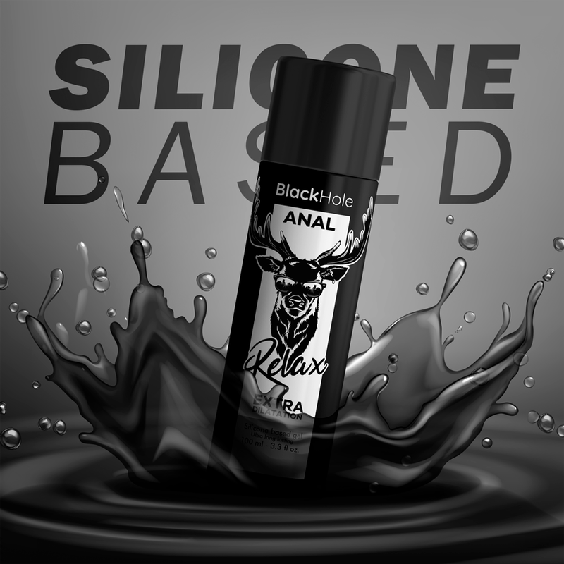 Black Hole Gel Silicone Base Anal Dilation 100 Ml