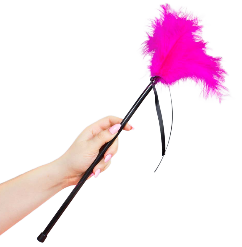 Secretplay 100% Fetish Secretplay - Pink Feathers 40 Cm