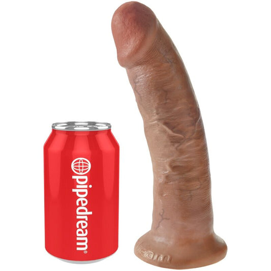King Cock Realistic Penis 21.7 Cm Caramel