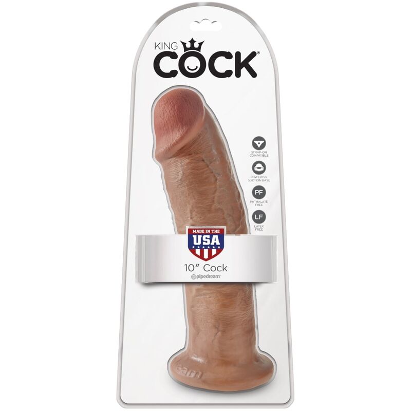 Pipedream King Cock 10" Natural
