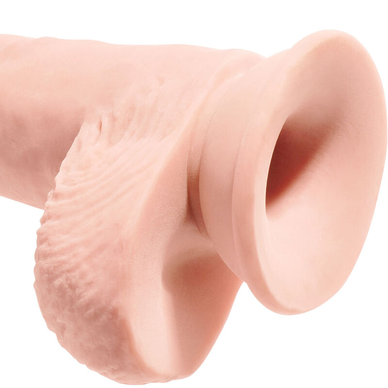 King Cock Realistic Penis With Balls 19.4 Cm Light