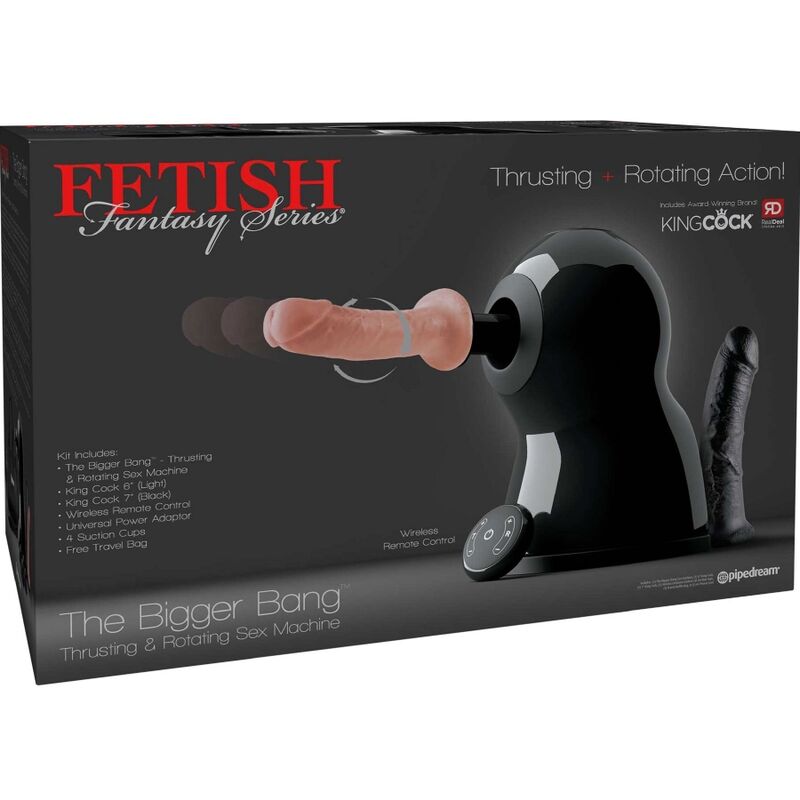 Fetish Fantasy Series Sex Machine Bigger Bang Rotation And Push