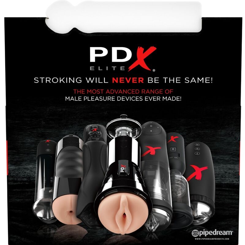 Pdx Elite Stroker Set 12 Units: 6X Vagina, 3X Ano, 3X Mouth