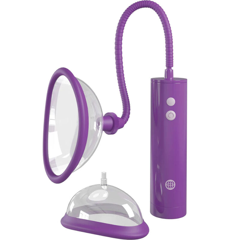 Fantasy For Her Rechargeable Clitoris Suction Pump Kit Size S/L
