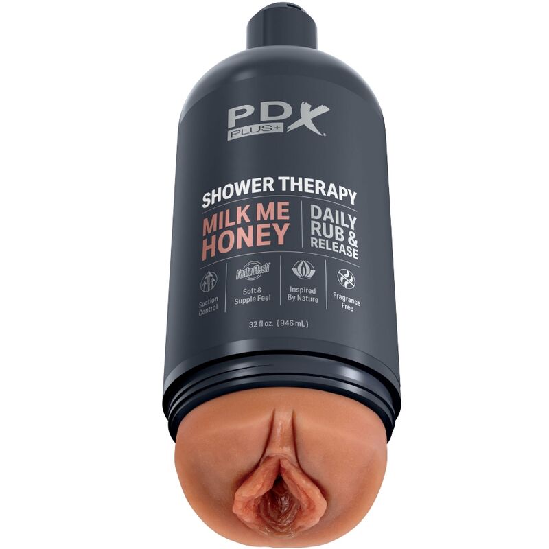 Pdx Plus+ Pdx Plus - Stroker Masturbator Discrete Bottle Design Milk Me Honey Candy Shampoo