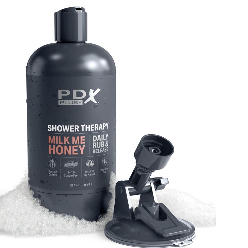 Pdx Plus+ Pdx Plus - Stroker Masturbator Discrete Bottle Design Milk Me Honey Candy Shampoo