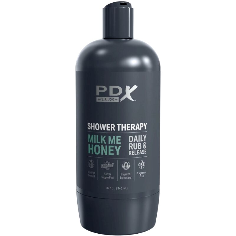 Pdx Plus+ Pdx Plus - Stroker Masturbator Discreet Design Of Milk Me Honey Shampoo Bottle