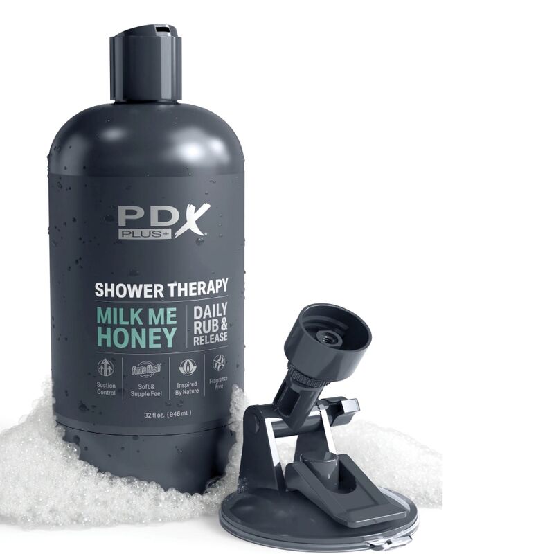 Pdx Plus+ Pdx Plus - Stroker Masturbator Discreet Design Of Milk Me Honey Shampoo Bottle