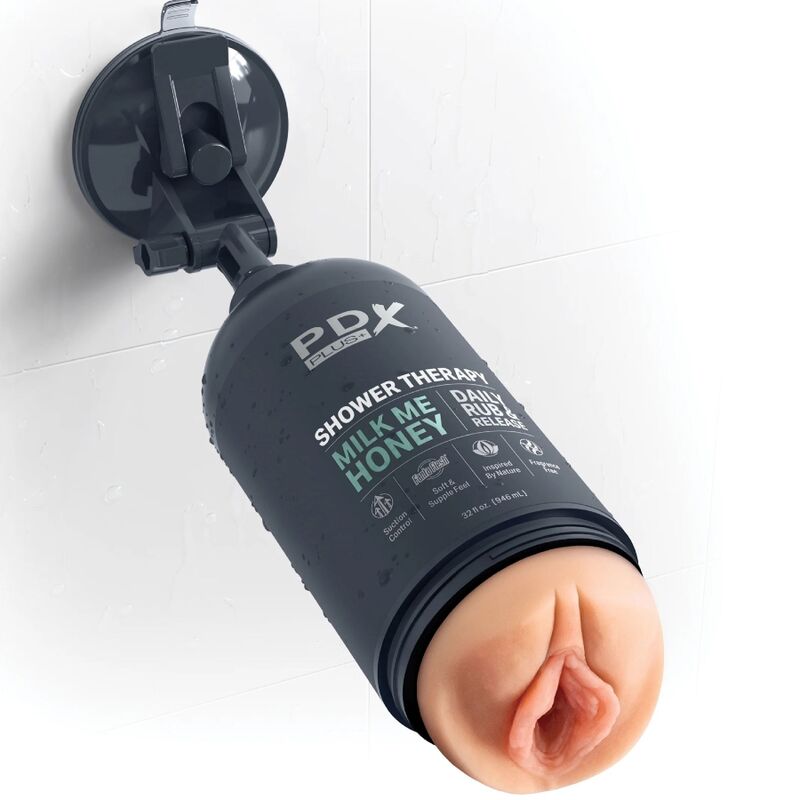 Pdx Plus+ Pdx Plus - Stroker Masturbator Discreet Design Of Milk Me Honey Shampoo Bottle