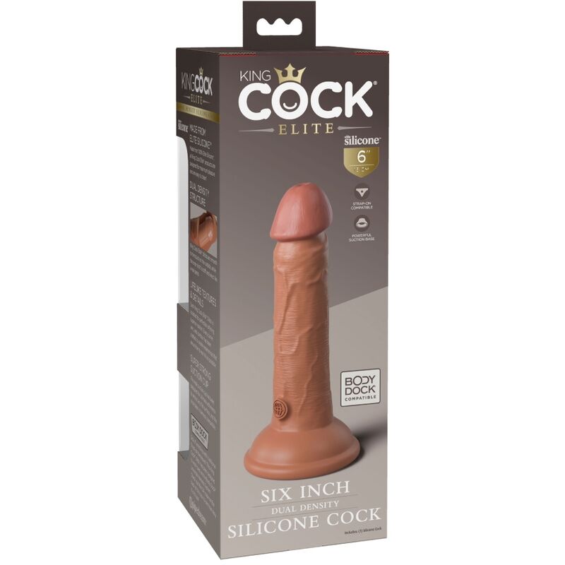 Pipedream 6 Dual Density Silicone Cock