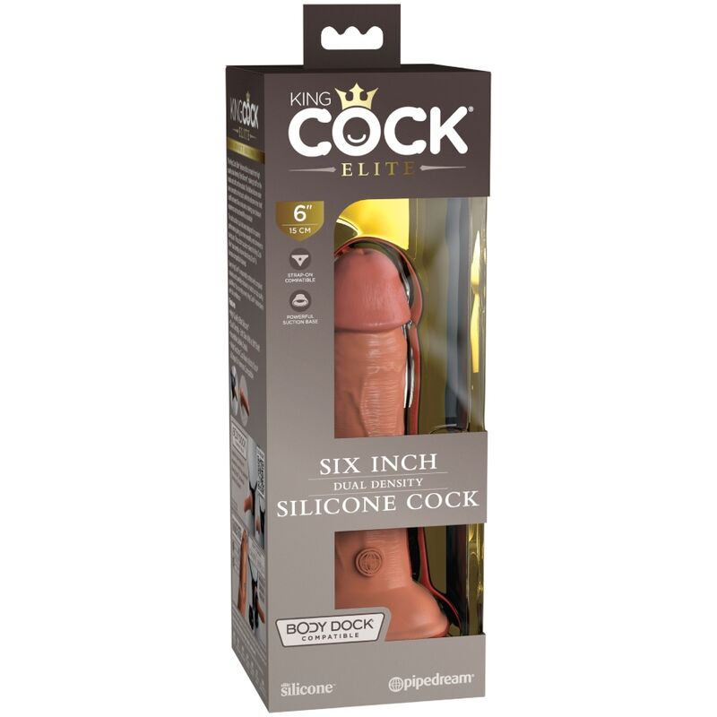 Pipedream 6 Dual Density Silicone Cock