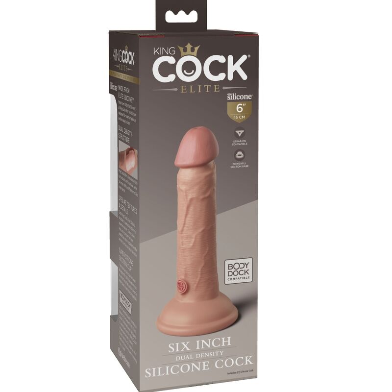 Pipedream 6 Dual Density Silicone Cock