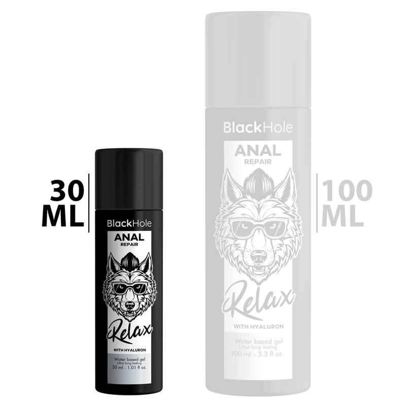 Black Hole Anal Repair Water Based Relax With Hyaluron 30 Ml