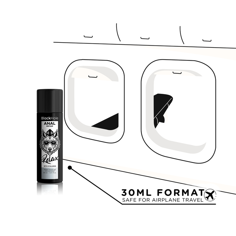 Black Hole Anal Repair Water Based Relax With Hyaluron 30 Ml