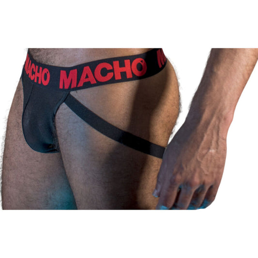Macho Underwear Macho - Mx26X2 Jock Black/Red S