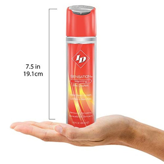 Id Sensation Water Based Lubricant With Heat Effect 250 Ml