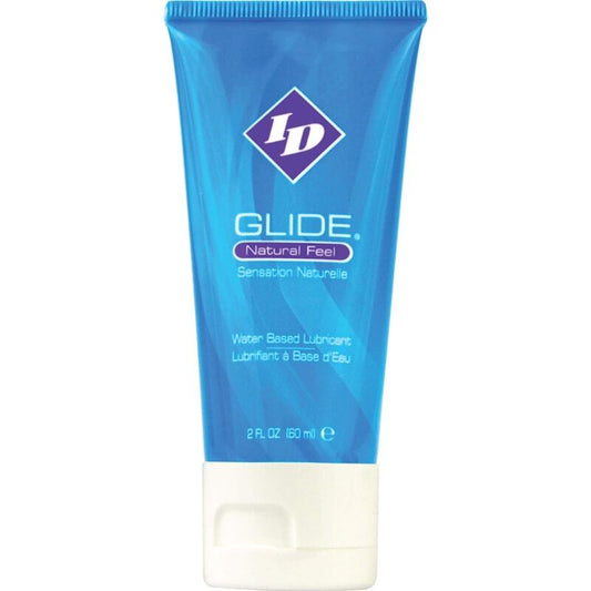 Id Glide Water Based Lubricant Ultra Long Lasting Travel Tube 60 Ml