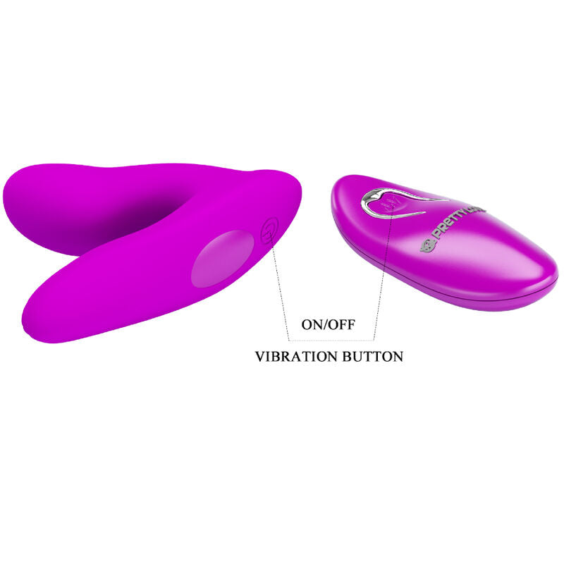 Pretty Love Melvin Clitoris Massager With Remote Control