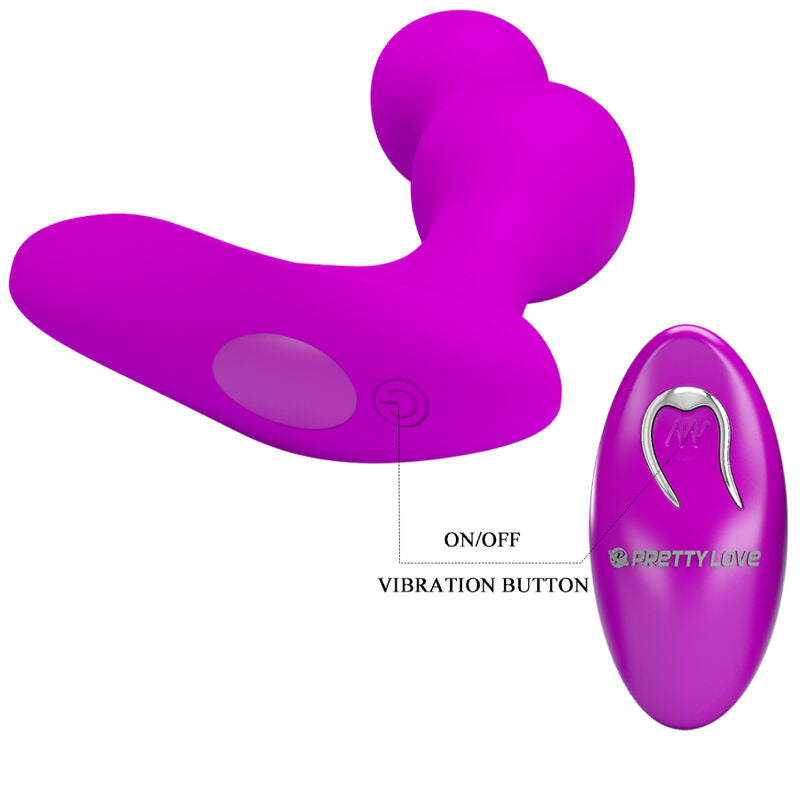 Pretty Love Terrance Anal Vibrator Massager With Remote Control