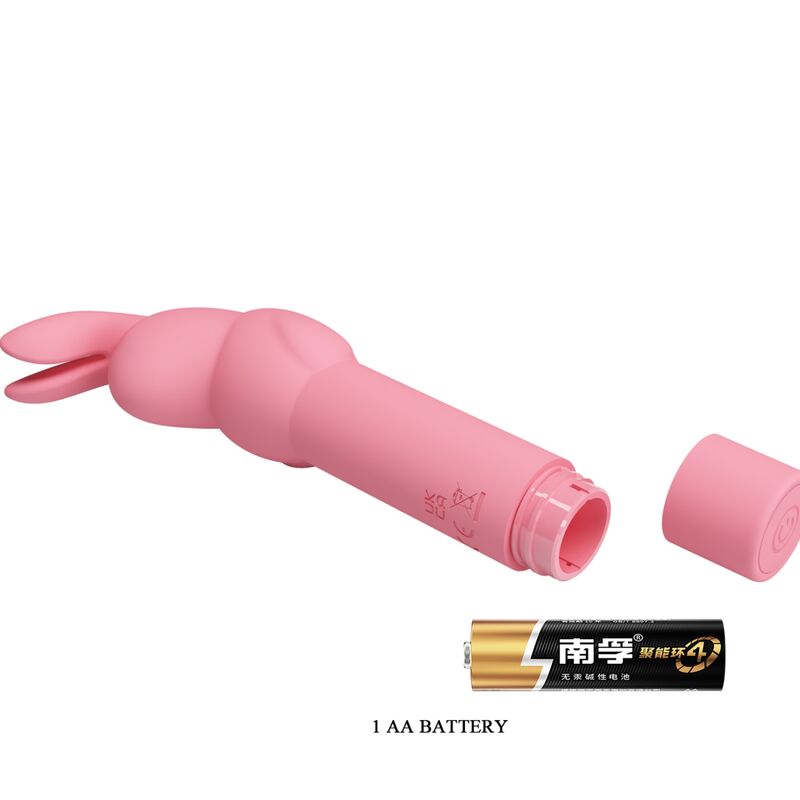 Pretty Love Gerardo Pink Rabbit Silicone Vibrator