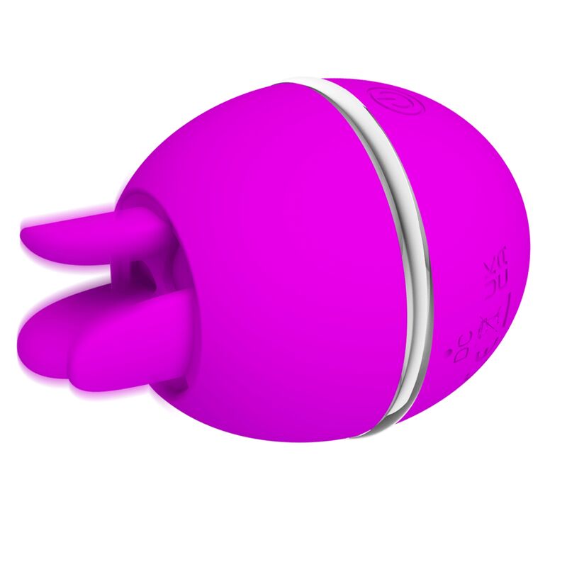 Pretty Love Flirtation Pretty Love - Gemini Ball Purple Round Silicone Vibrator