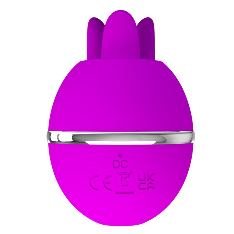 Pretty Love Flirtation Pretty Love - Gemini Ball Purple Round Silicone Vibrator