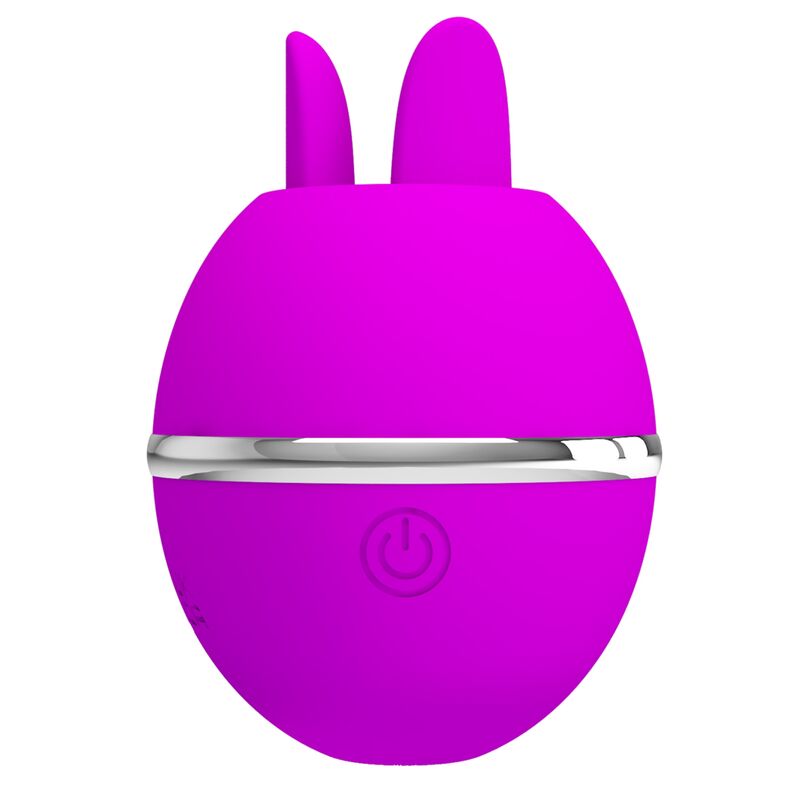 Pretty Love Flirtation Pretty Love - Gemini Ball Purple Round Silicone Vibrator